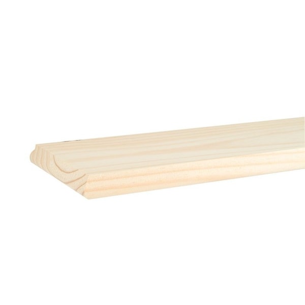 Waddell 5.5 in. W X 24 in. D Beige Wood Unfinished Shelf 1360 - main
